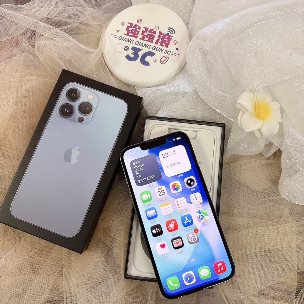 二手 iPhone13Pro 256G 藍色*12938（店家保固）