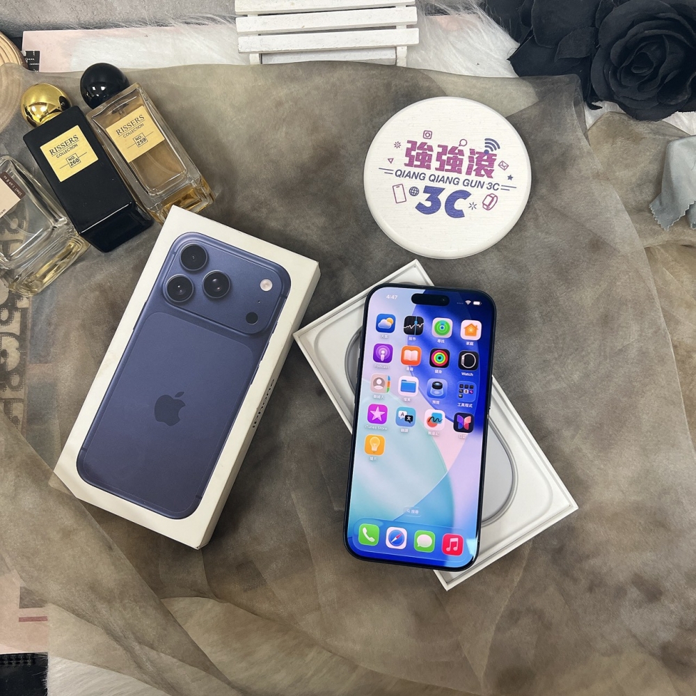 佳里-二手 iPhone17Pro 256G 藍色*38057(原廠保固)