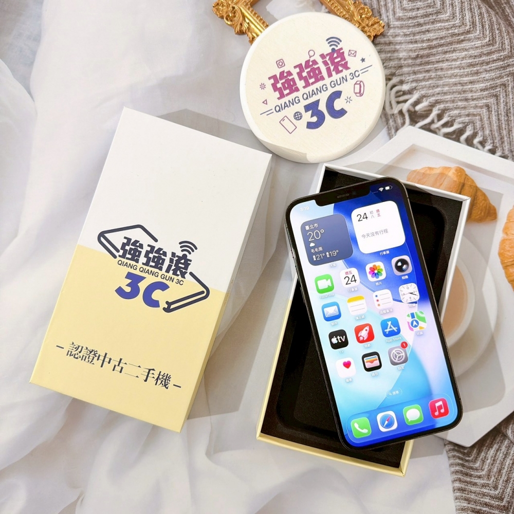 善化-二手 iPhone12 Pro Max 256G 黑色#27117(店家保固90天)