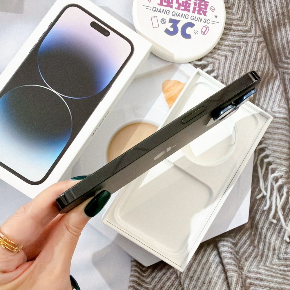 善化-二手 iPhone14ProMax 256G 黑色*20434（店家保固365天）