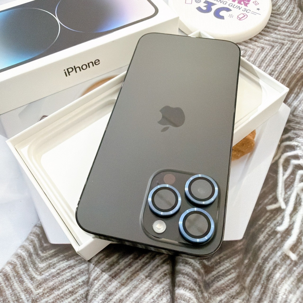 善化-二手 iPhone14ProMax 256G 黑色*20434（店家保固365天）