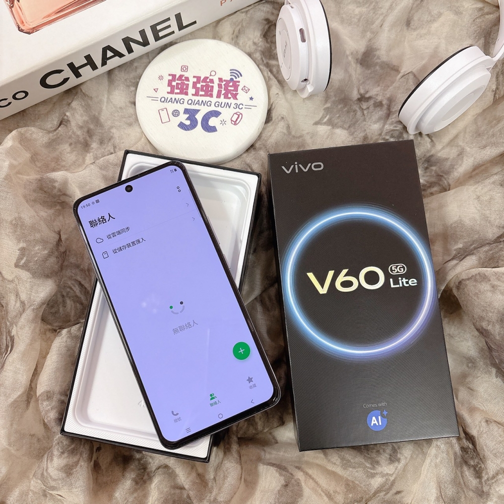 二手 Vivo V60Lite 8+256G 藍色*07915（原廠保固）