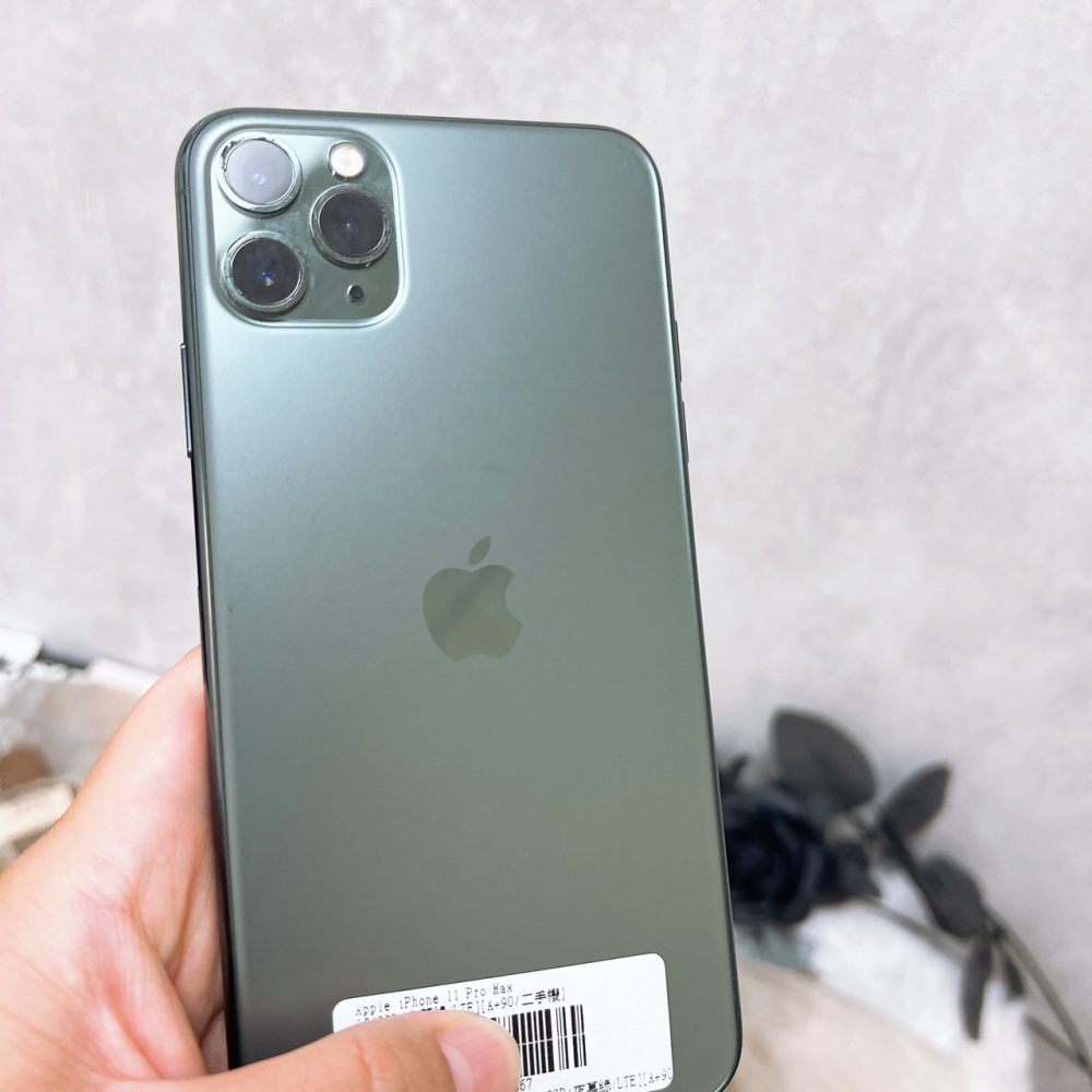佳里-二手iPhone11 pro max 512G 綠色#28867（店保90天）