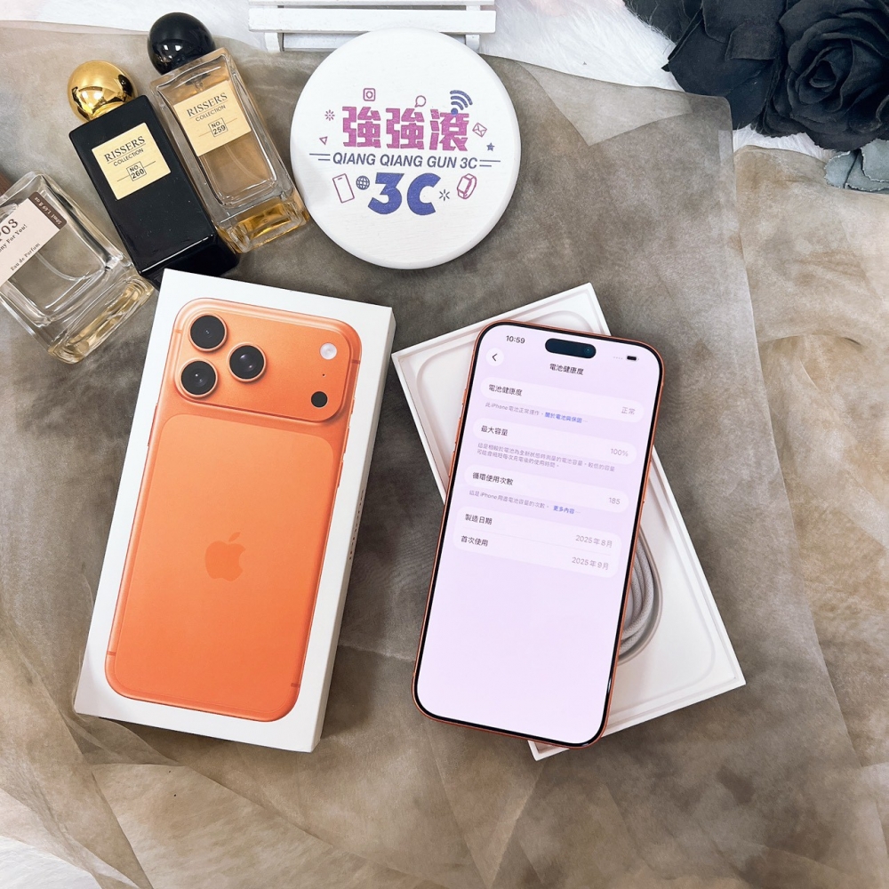 佳里-二手iPhone 17 pro max 256 橘色#16793（原廠保內）