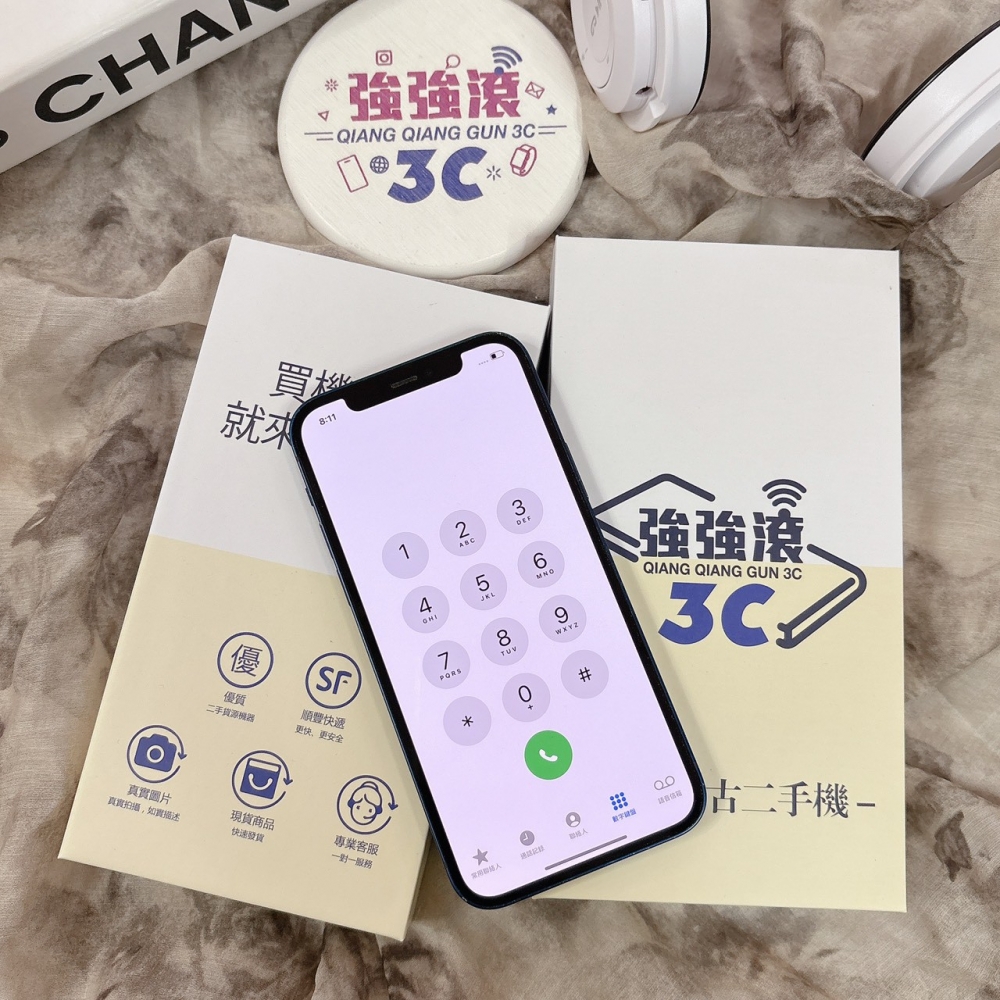 二手 iPhone12 128G 藍色*08252（店家保固）