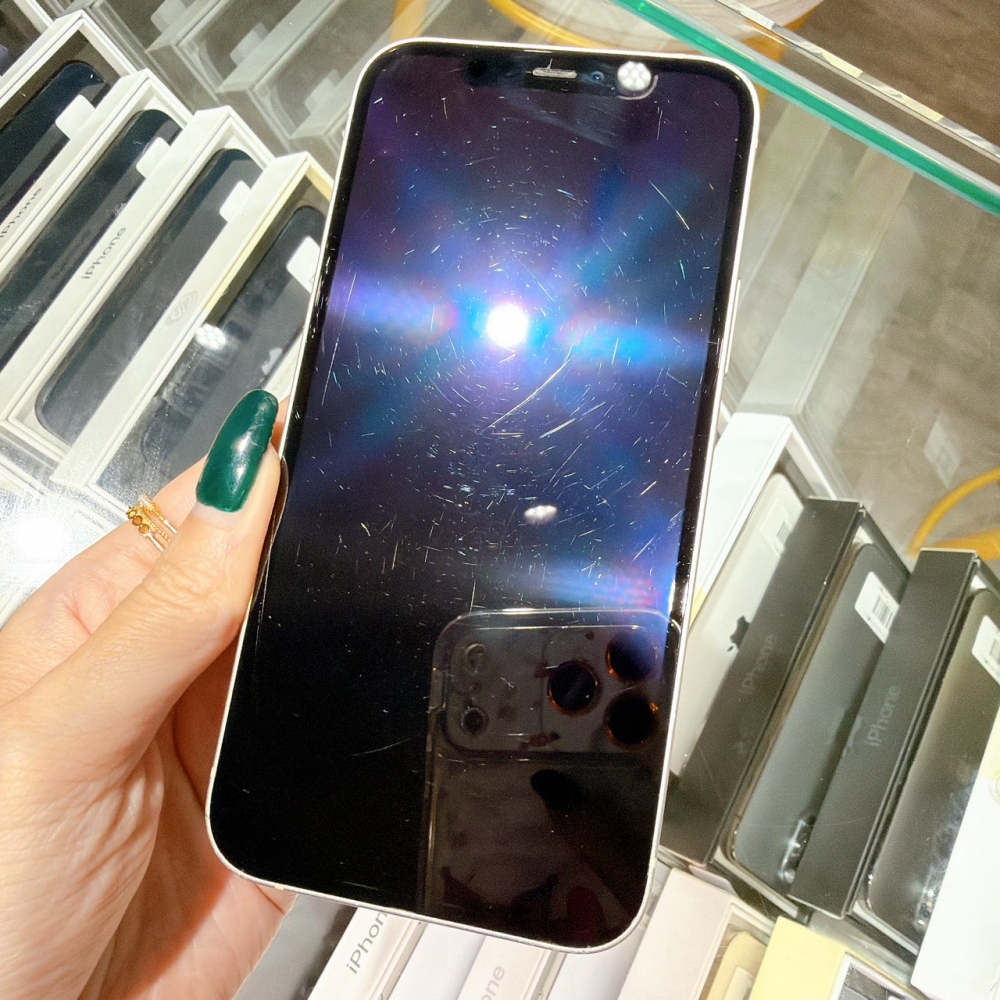 善化-二手iPhone12 128G 白色*83890（店家保固）