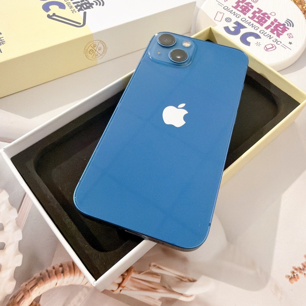 善化-二手iPhone 13 128G 藍色#05066（店家保365天）