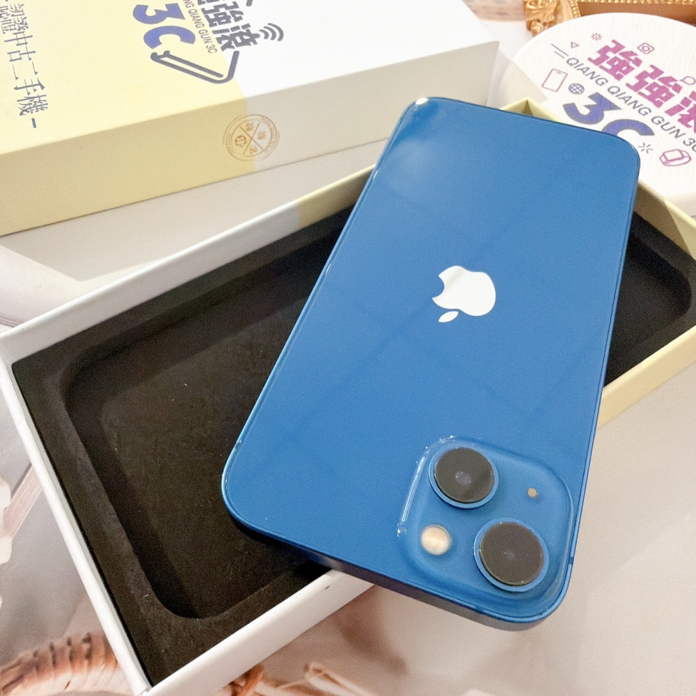 善化-二手iPhone 13 128G 藍色#05066（店家保365天）