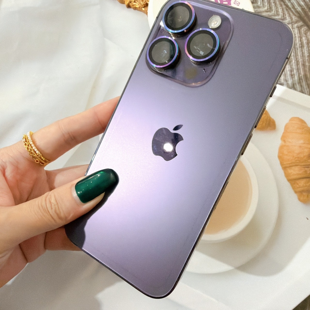  善化-二手iPhone14 Pro 128G 紫色 #13555（店保365天）