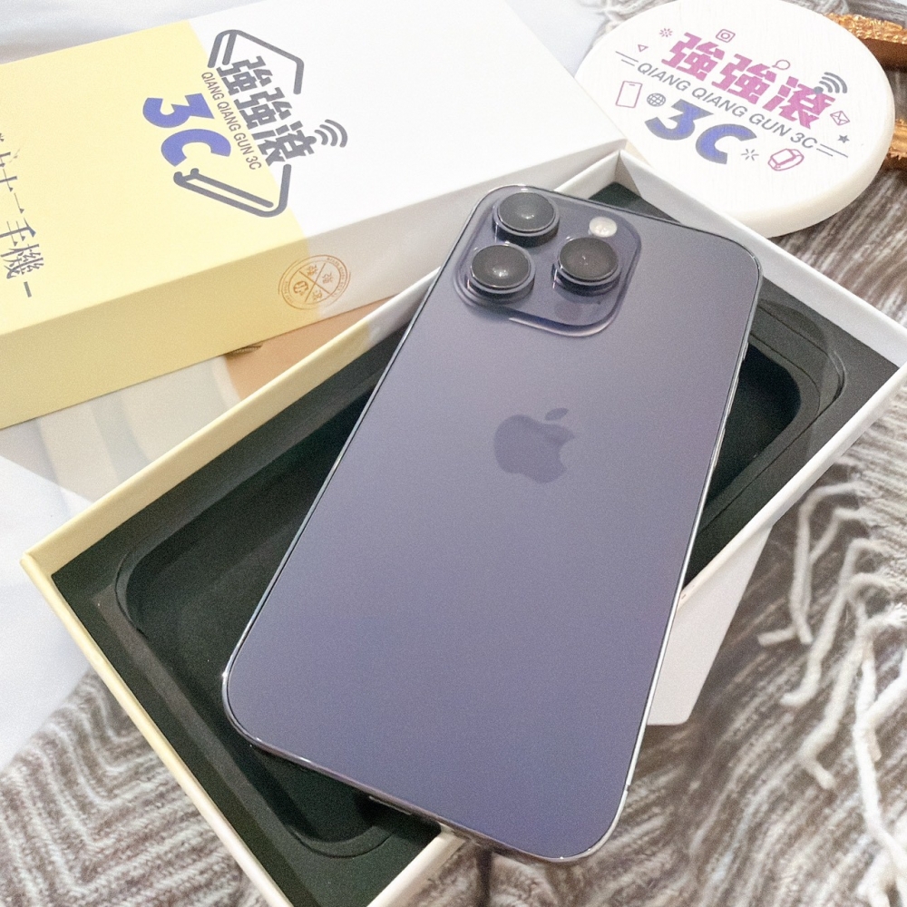 善化-二手iPhone14 Pro 128G 紫色 #99910（店保365天）