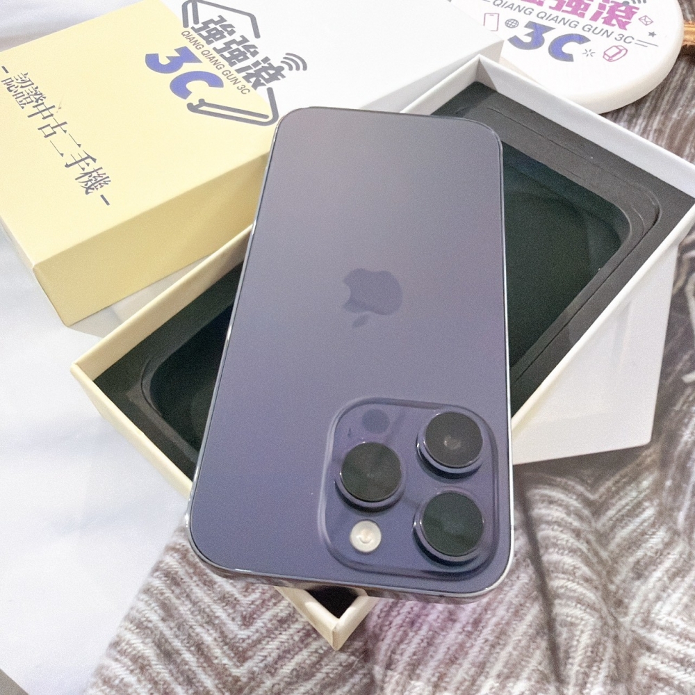 善化-二手iPhone14 Pro 128G 紫色 #99910（店保365天）
