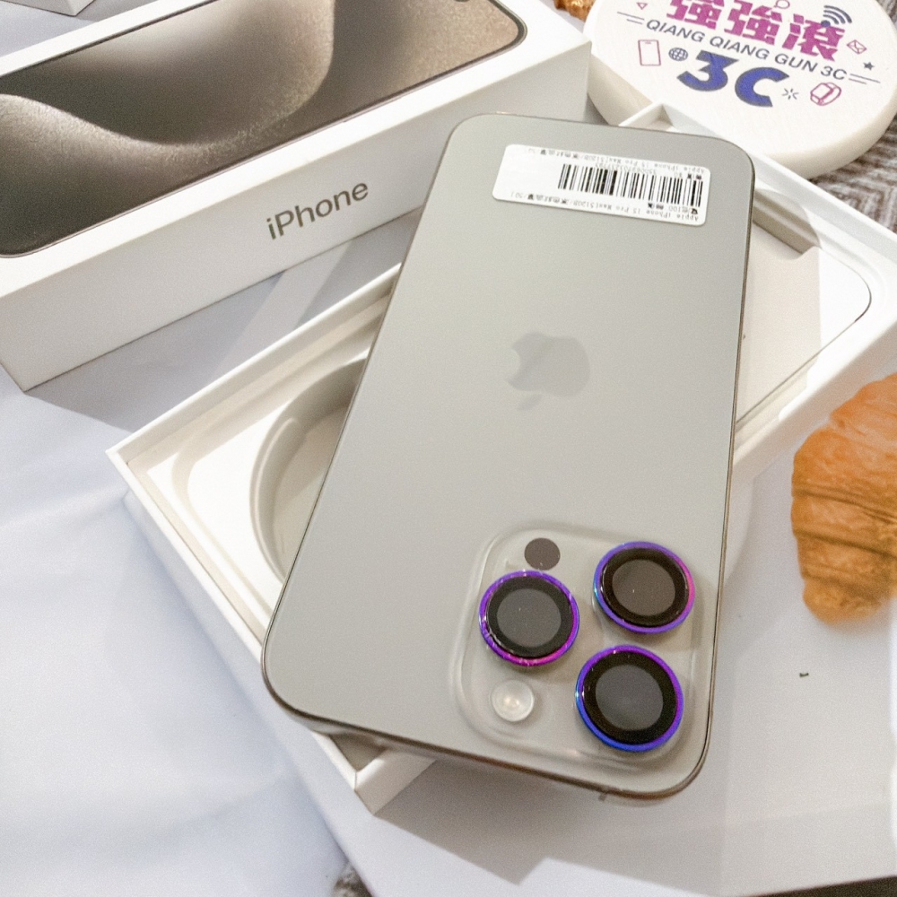  善化-二手iPhone15 Pro Max 512G 原色 #37793（店保365天）