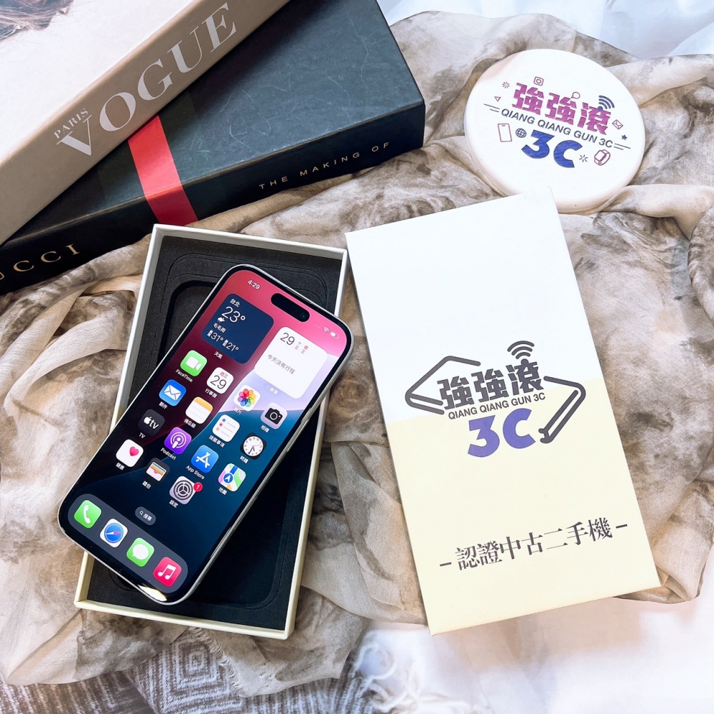 二手 iPhone16 128G 白色*83908(店家保固)