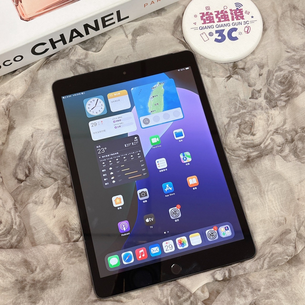二手 iPad 9 64G 黑色 LTE版*35646（店家保固）