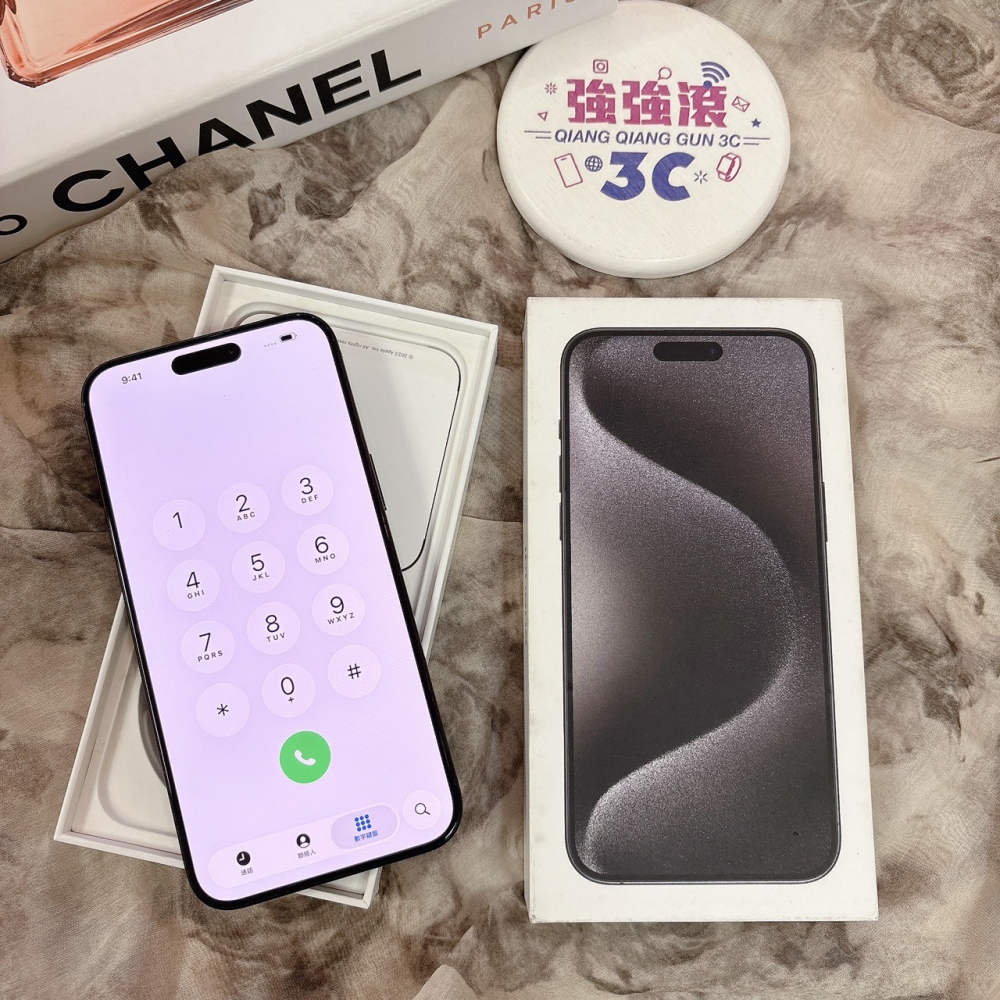 二手 iPhone 15ProMax 256G 黑色*88697(店家保固)