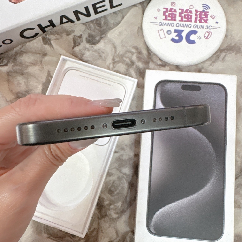 二手 iPhone 15ProMax 256G 黑色*88697(店家保固)