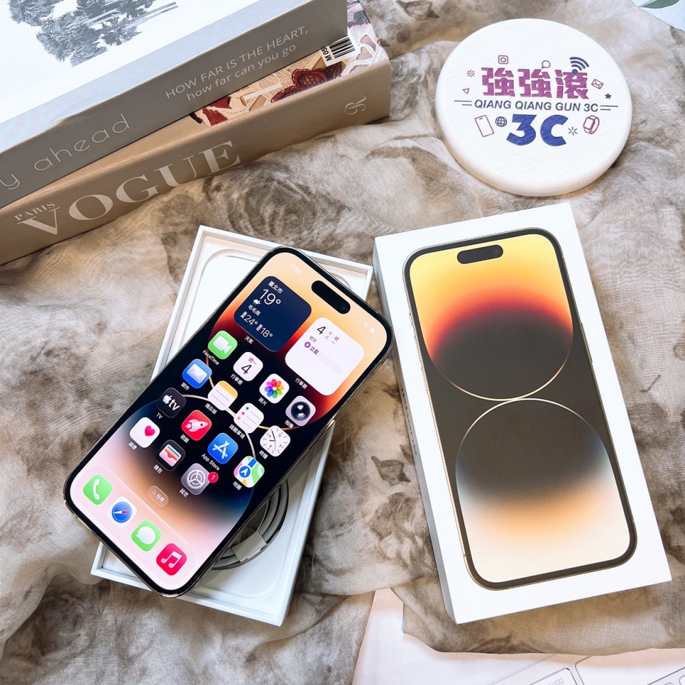 二手 iPhone14Pro 128G 金色*60831（店家保固）