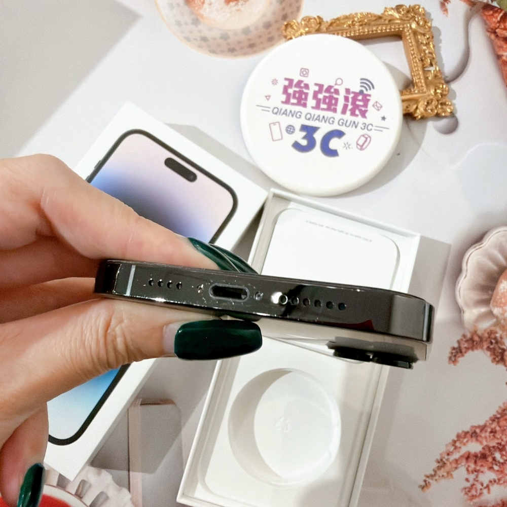 善化-二手iPhone14 Pro Max 128G 黑色 #62152（店保365天）