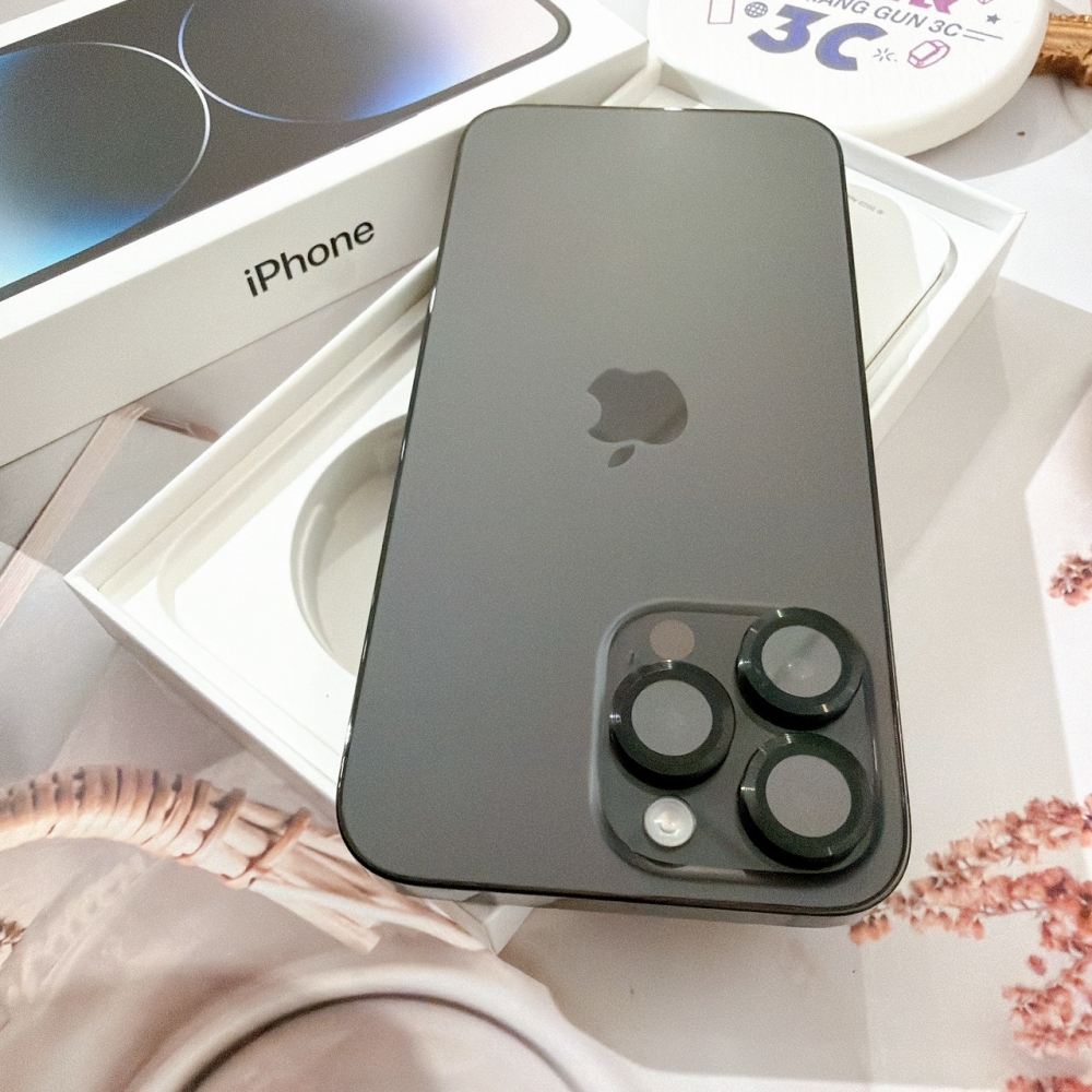 善化-二手iPhone14 Pro Max 128G 黑色 #62152（店保365天）