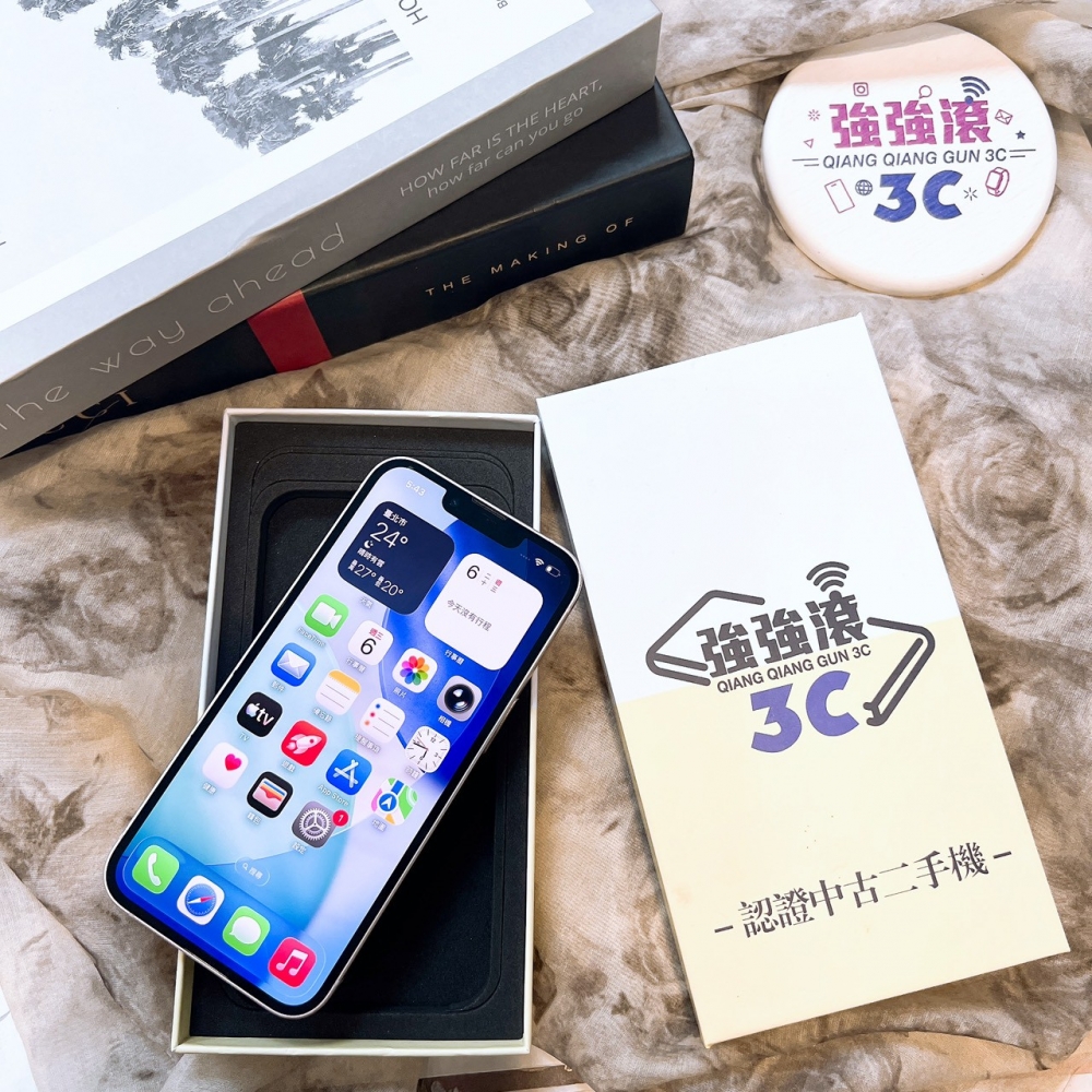 二手-iPhone13 128G 粉色 #73939（店保90天）