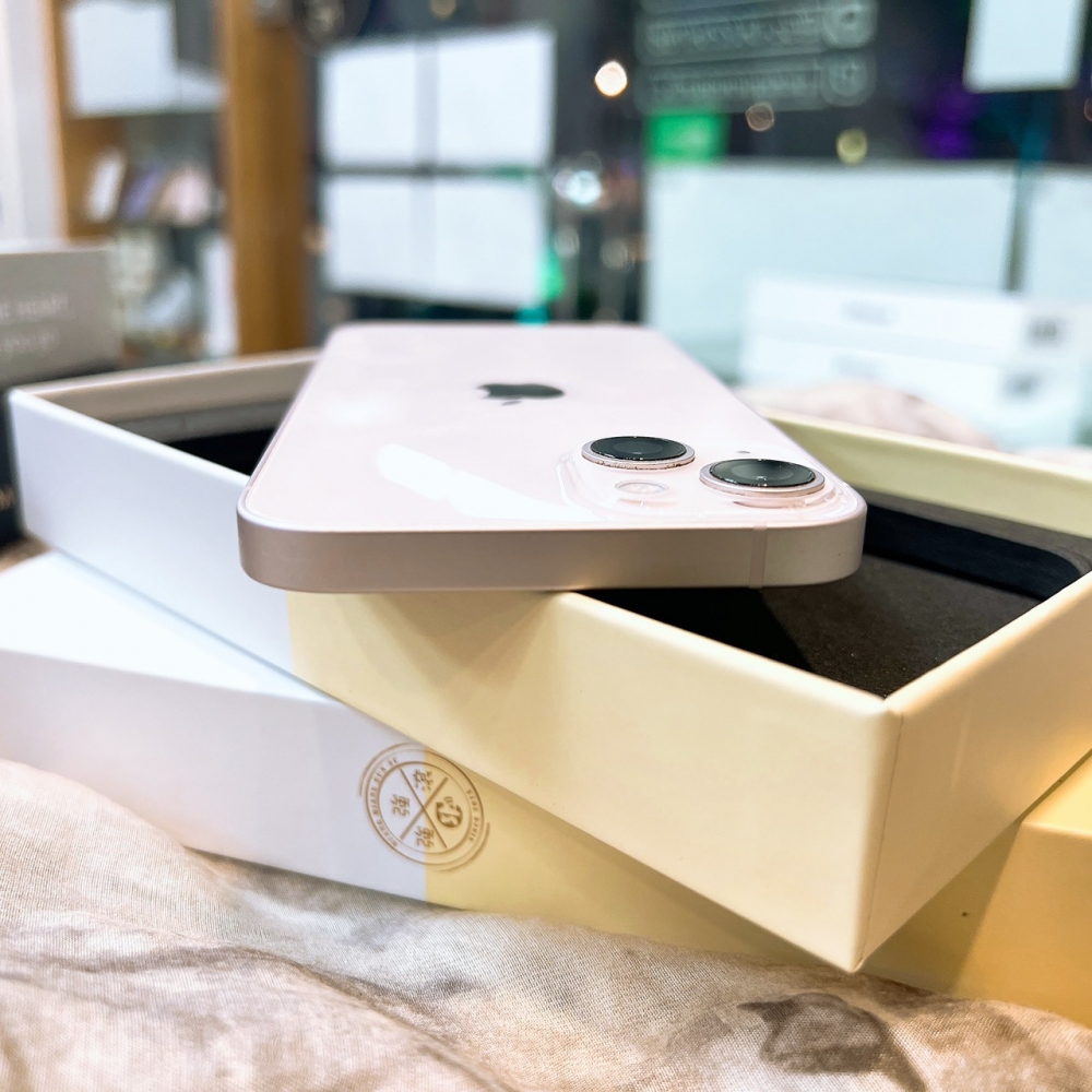 二手-iPhone13 128G 粉色 #73939（店保90天）