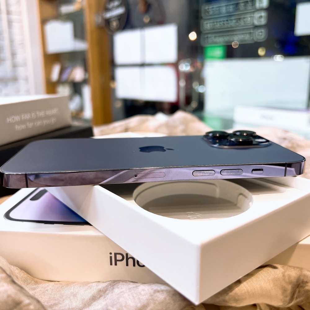 二手iPhone14 Pro Max 256G 紫色 #72118(店保365天)