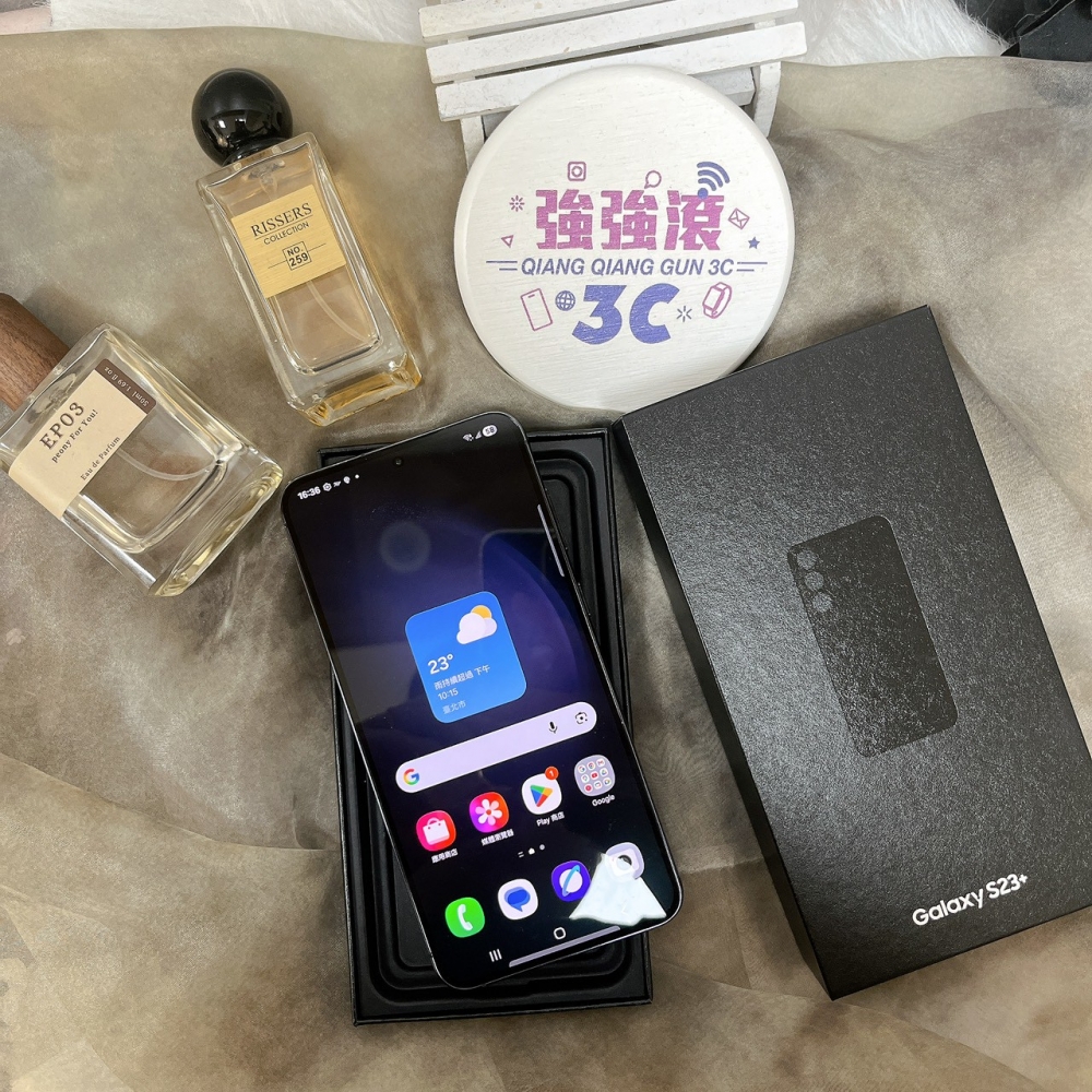 佳里-二手三星S23+ 8/256G 黑色 #53407（店保90天）