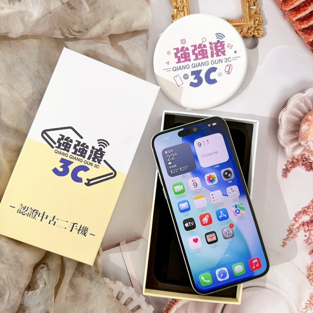 善化-二手iPhone15 PLUS 256G 綠色 #07815(店保365天)