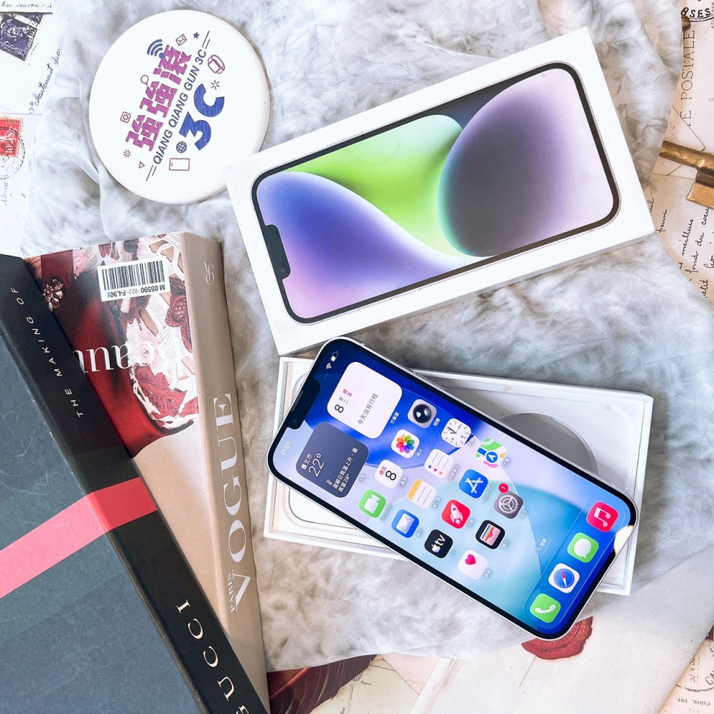二手 iPhone14Plus 128G 紫色*92561(店家保固)