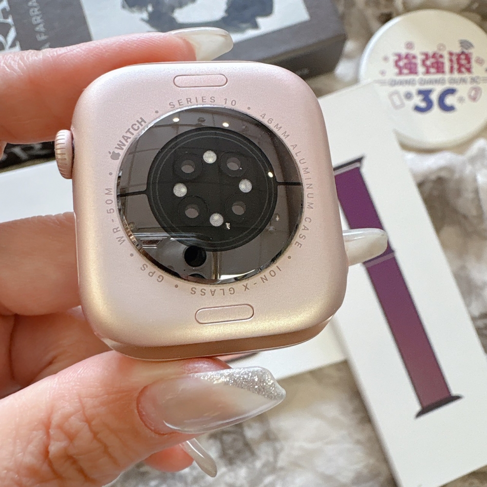 尾款訂單,他人請勿下單 二手 APPLE Watch S10 46mm GPS 粉色*9JN42(店家保固)