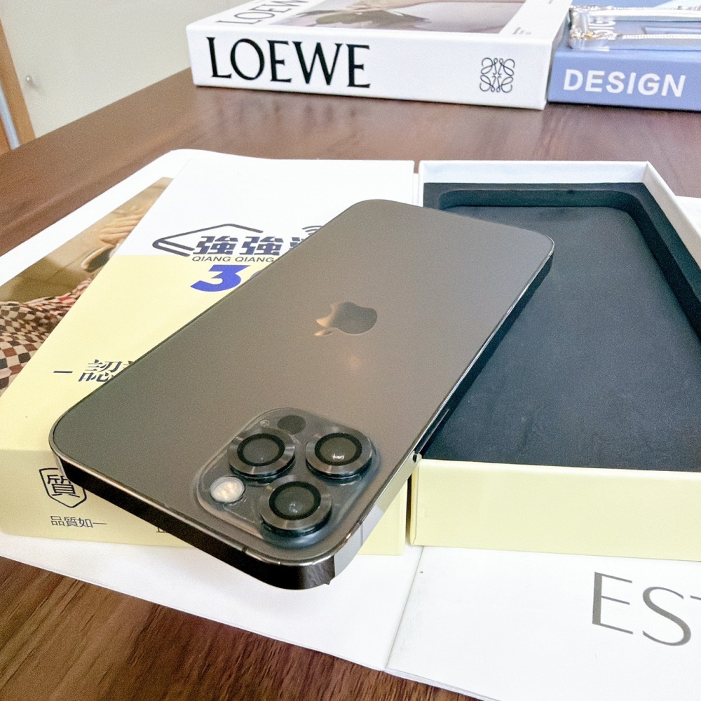 鹽行-二手 iphone 12pro 256G 黑色 #74197（店家保固90天）