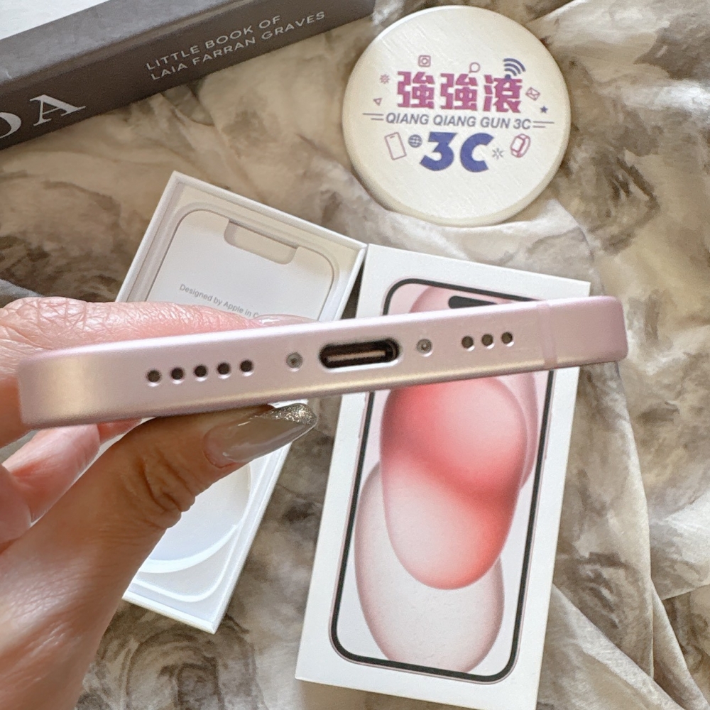 二手 iPhone15 256G 粉色*97444(店家保固365天)