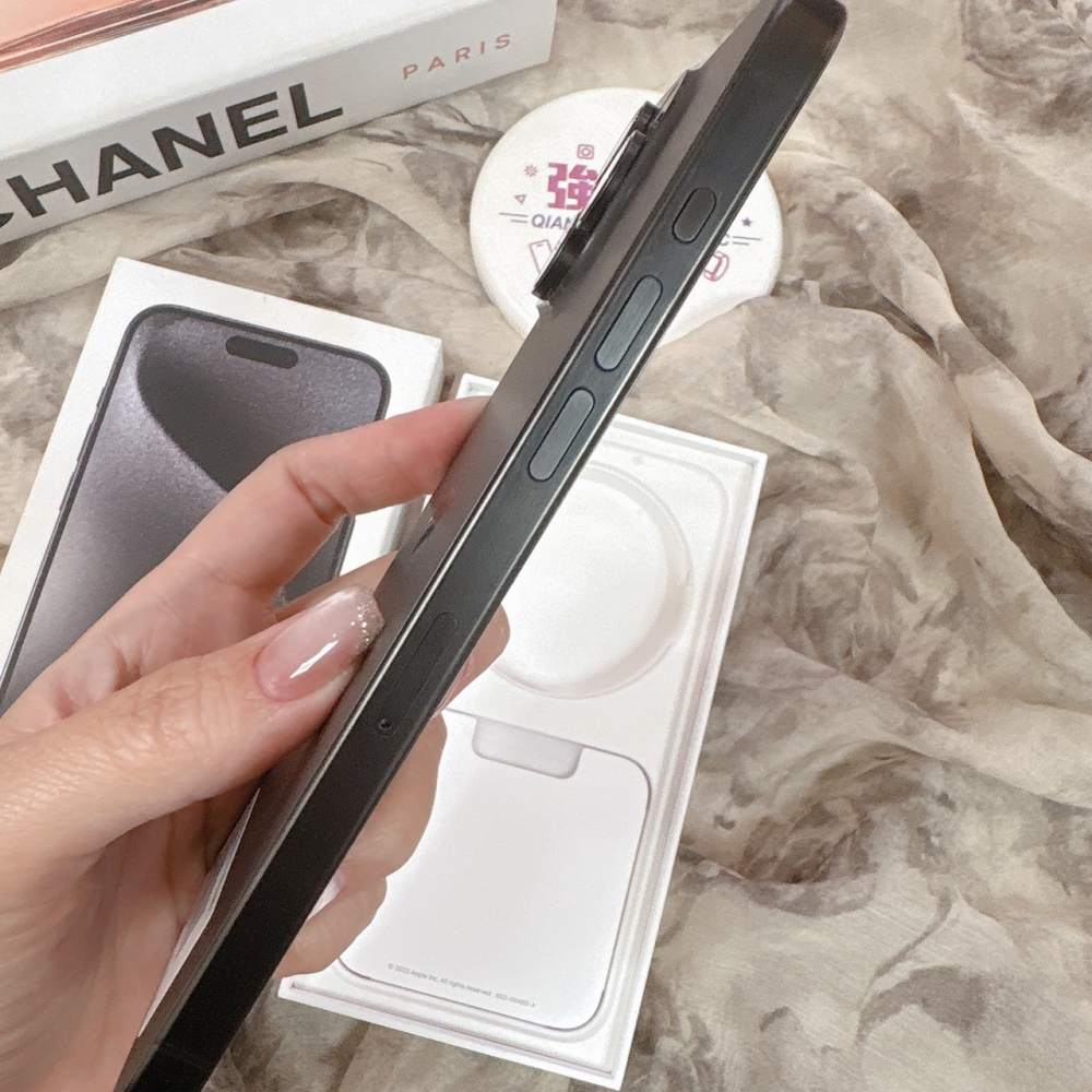 iPhone15ProMax 256G 黑色*51438（店家保固）