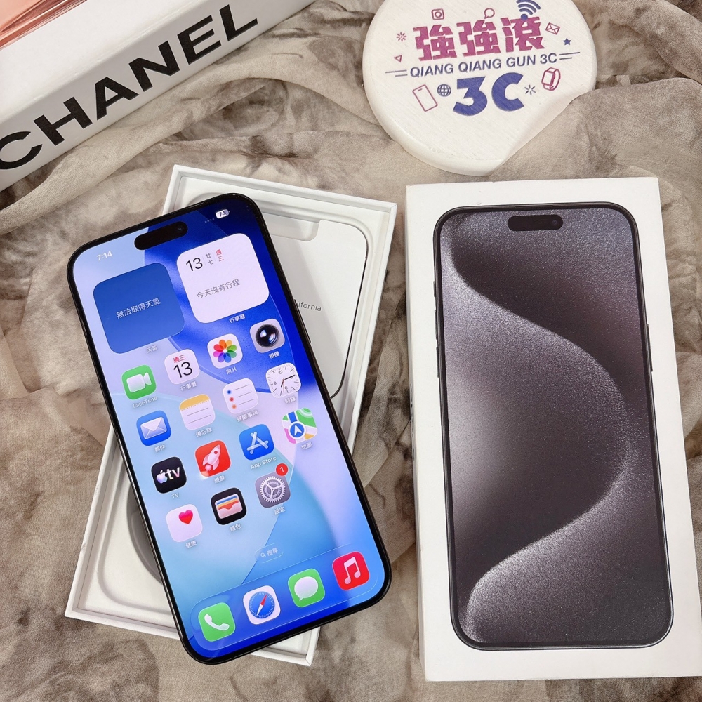 二手 iPhone15ProMax 256G 黑色*99868(店家保固)