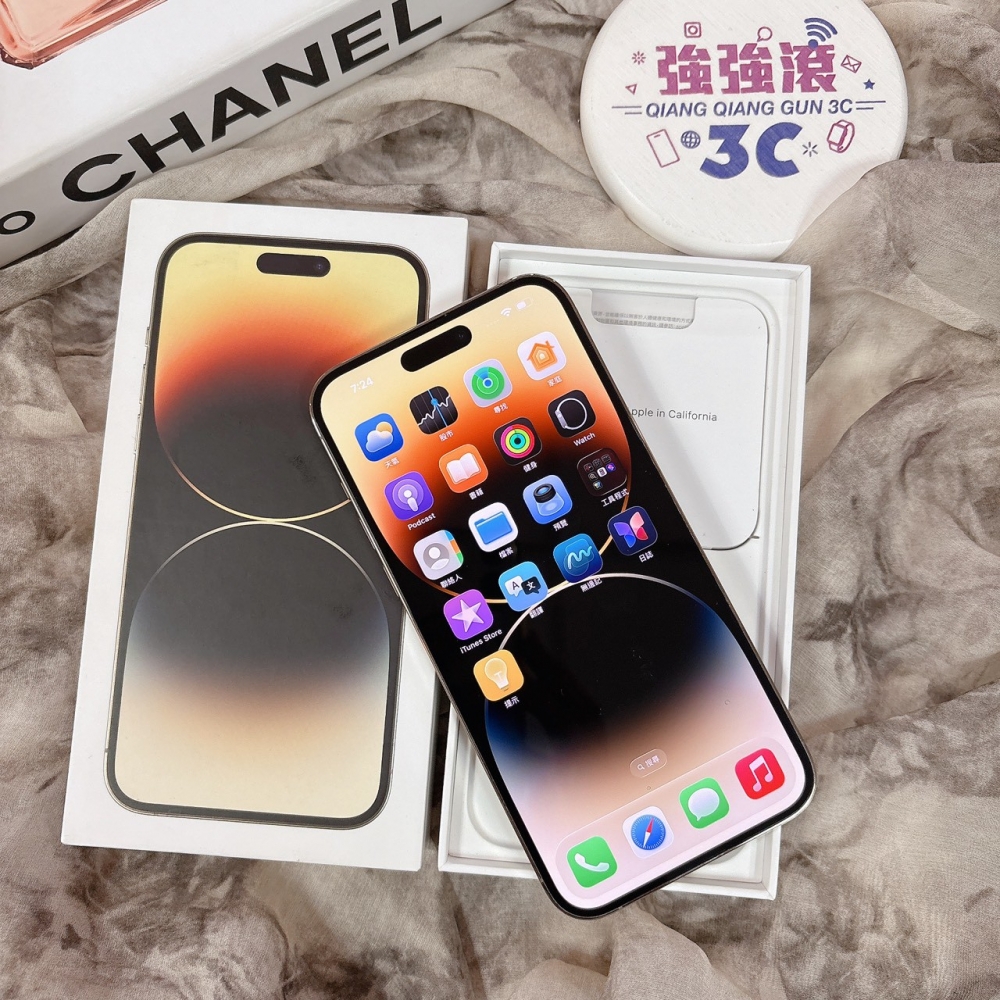 二手 iPhone14ProMax 512G 金色*46515（店家保固）
