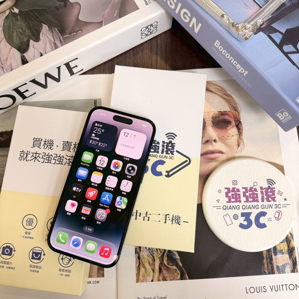 鹽行-二手 14Pro 128G 黑色 #47298(店家保固365)
