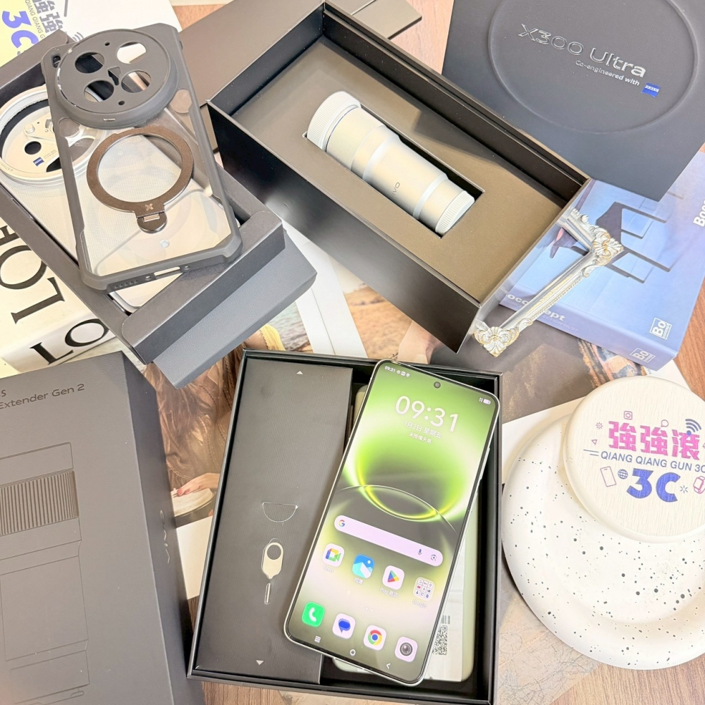 鹽行-二手vivo X300 Ultra16+1T綠色*66561(原廠保內）