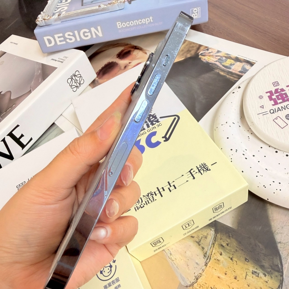鹽行-二手13Pro128G 藍色*48651(店家保固)