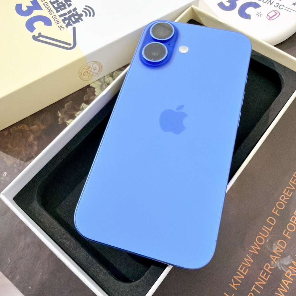 善化-二手iPhone16 128G 藍色 #24169(店保365天)