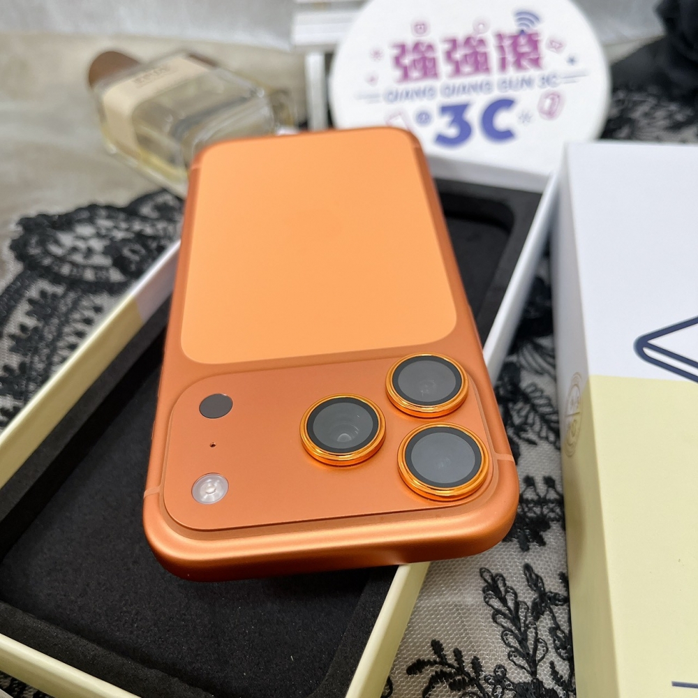 佳里-二手iPhone17 Pro 256G 橘色 #80199（原廠保固）