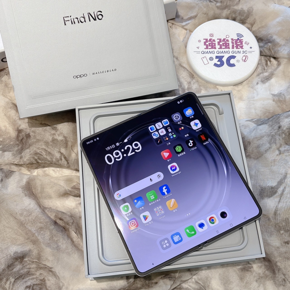 二手 OPPO Find N6 16+512G 銀色*32872（店家保固）