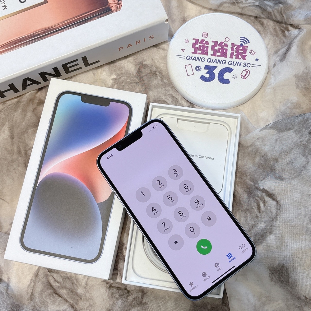 二手 iPhone 14 128G 藍色*35943(店保90天)