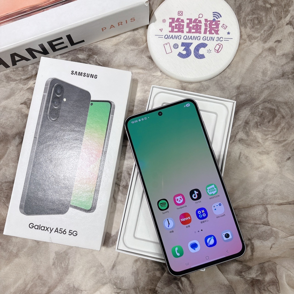 二手 三星A56 12+256G 黑色*64384（原廠保固）