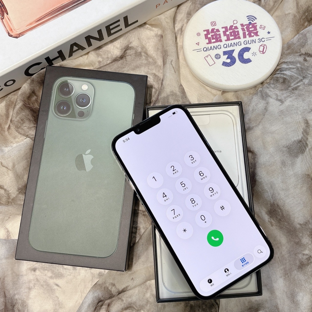 二手IPHONE 13 Pro Max 128G 綠色*98026 (店保365天）
