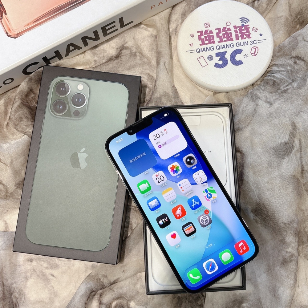 二手IPHONE 13 Pro Max 128G 綠色*98026 (店保365天）