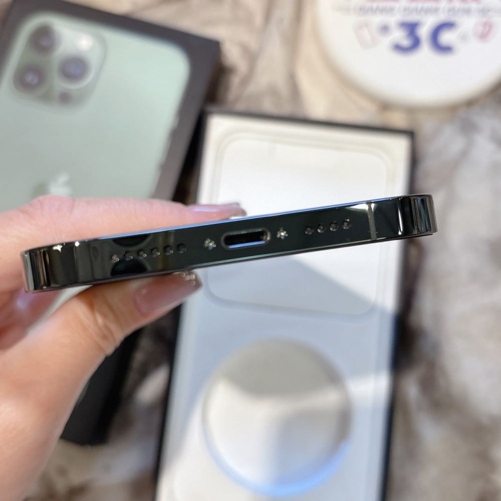 二手IPHONE 13 Pro Max 128G 綠色*98026 (店保365天）