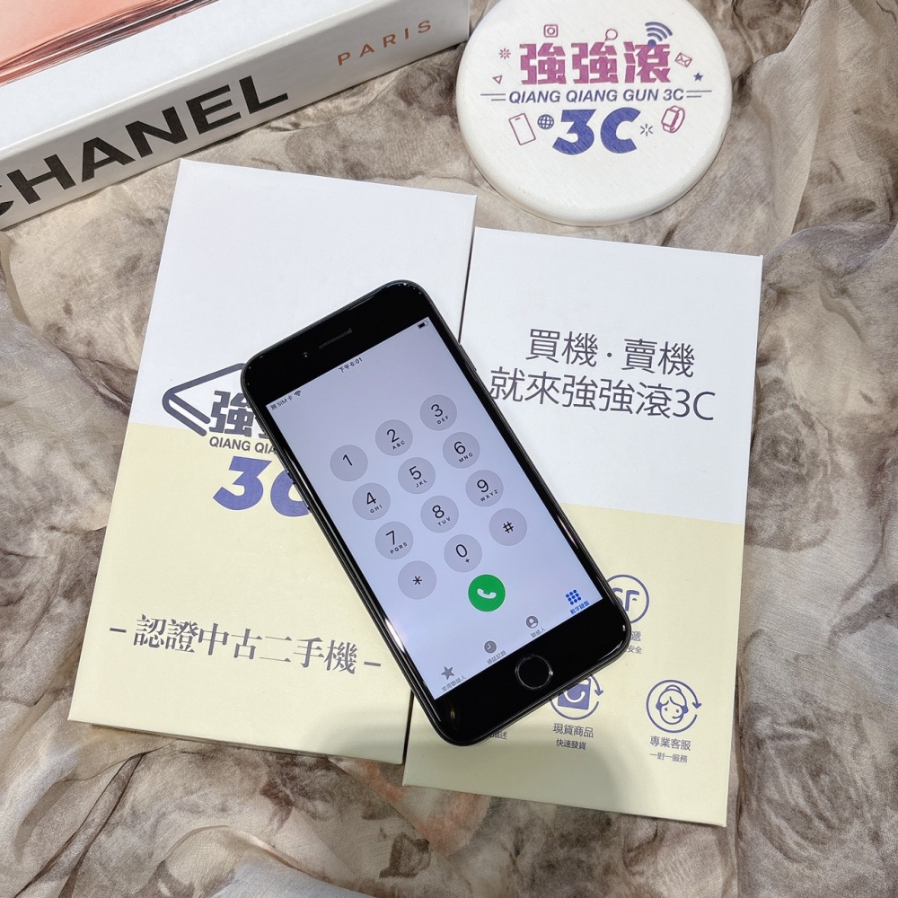 二手 iPhoneSE3 128G 黑色*70135（店家保固）