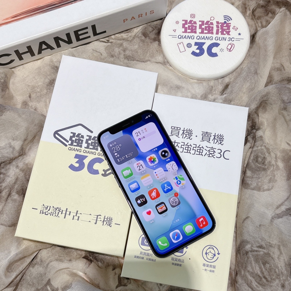 二手-iPhone 12Mini 64G 黑色*55714(店家保固)