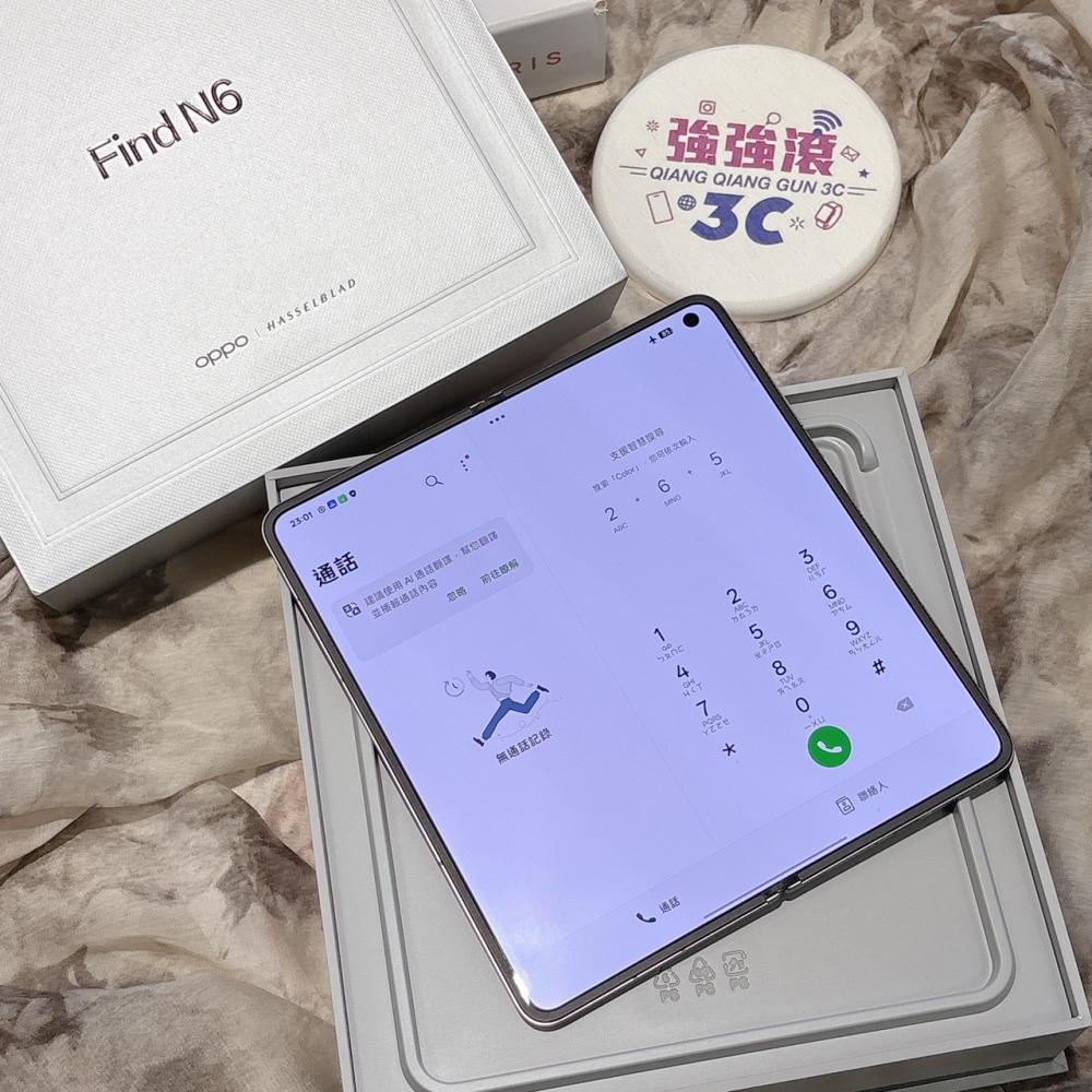 二手 OPPO Find N6 16+512G 銀色*55410(店家保固)