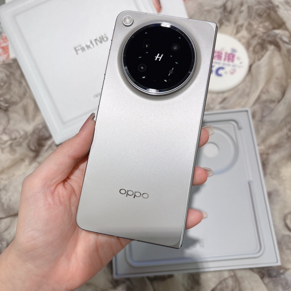 二手 OPPO Find N6 16+512G 銀色*55410(店家保固)